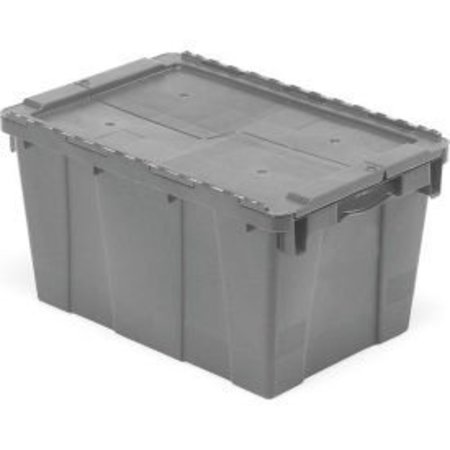 LEWISBINS ORBIS Flipak® Distribution Container FP19 - 23-1/2 x 15-7/10 x 13 Gray FP19 GRAY